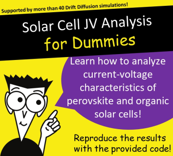 Towards entry "A Beginner’s Guide to Evaluating Solar Cell Mechanisms with J–V Measurements"